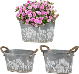 donice-metalowe-vintage-3-sztuki-z-uchwytami-linowymi-ocynk