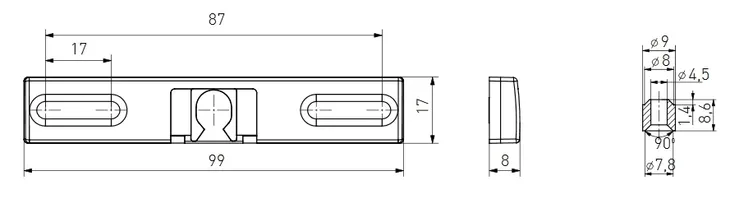 klamka-okienna-aa-met-brazowy-ksztalt-szyldu-prostokatny