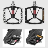 rockbros-pedaly-platformowe-rowerowe-mtb-z-pinami-lozyska-maszynowe-alu-marka-rockbros-kolor-czarny