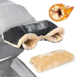 ocieplacz-do-rak-na-wozek-z-kieszenia-na-telefon-czarny-do-spacerow-w-zime