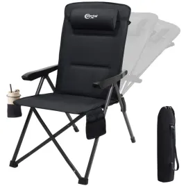 krzeslo-kempingowe-portal-lux-czarny-obciazenie-160kg-regulowana-poduszka