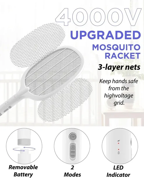 packa-elektryczna-na-muchy-3000v-ladowalna-z-lampa-uv-1800mah-zastosowanie-komarom