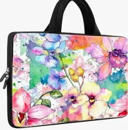 etui-na-laptopa-15156-torba-neoprenowa-z-uchwytem-wzor-kwiatowy