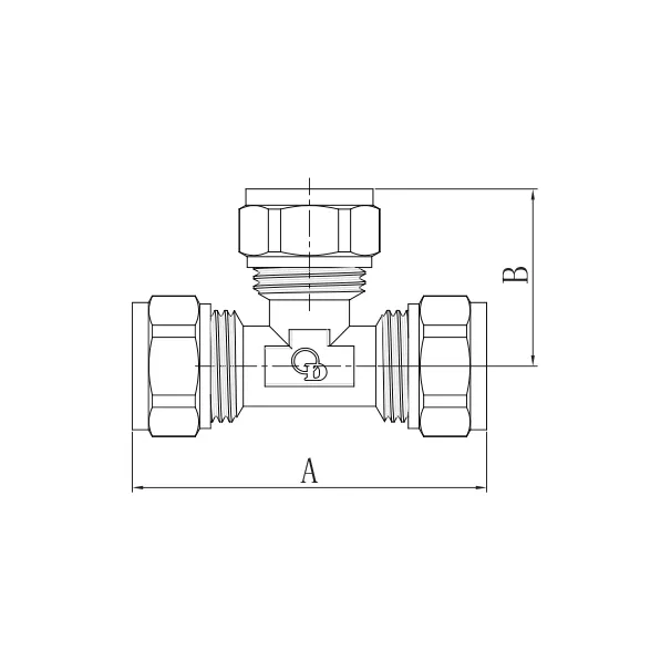 trojnik-skrecany-pex-32x32x32-gw-alupex-cwu-co-zlaczka-zlacze-rur-mocny-dlugosc-0-09-m