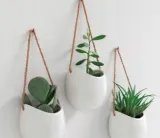 donice-scienne-ceramiczne-3-sztuki-biale-blyszczace