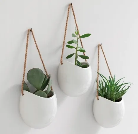 donice-scienne-ceramiczne-3-sztuki-biale-blyszczace