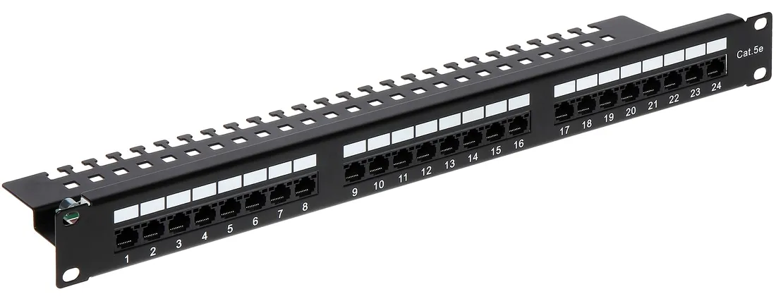 patch-panel-rj-45-do-szafy-rack-24-porty-kat-5e-kod-producenta-patch-panel-rj-45-rack-24-porty-kat-5e