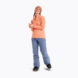 bluza-damska-roxy-sayna-half-zip-peach-pink-roxygram-tonal-xs