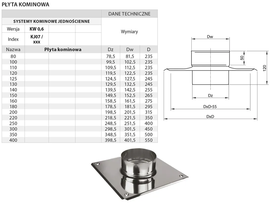 plyta-kominowa-kwasoodporna-fi-120-wklad-kominowy-rodzaj-wkladu-kwasoodporny