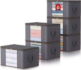 organizer-lifewit-szary-duza-pojemnosc-wzmocniony-uchwyt-6-sztuk