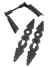 klamka-kuta-z-szyldami-lakierowana-proszkowo