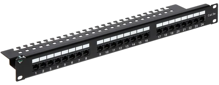 patch-panel-rj-45-do-szafy-rack-24-porty-kat-5e-kod-producenta-patch-panel-rj-45-rack-24-porty-kat-5e