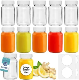 butelki-szklane-120-ml-z-zakretkami-zestaw-12-sztuk-z-etykietami-szczelne