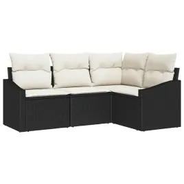 zestaw-sof-na-ogrod-z-poduszka-4-szt-czarny-i-bialy-polirattan