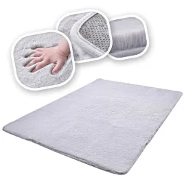 120x160-szary-dywan-rabbit-pluszowy-aksamitny-wlos