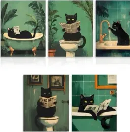 plakaty-z-kotami-do-lazienki-5-sztuk-2025-cm-dekoracja-scienna