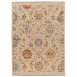 dywan-welniany-chodnik-z-fredzlami-60x100cm-naturalny-bezowy-kwiatowy-welna