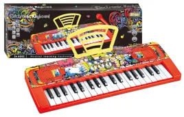 keyboard-z-mikrofonem-pianino-dla-dzieci-pianinko-czerwone-efekty-dzwiekowe