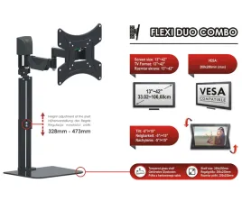 uchwyt-monitora-telewizora-z-polka-multimedialna-opticum-duo-combo