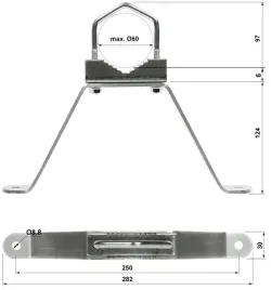obejma-murowa-60l13-uchwyt-rury-masztu