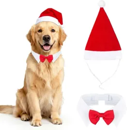kostium-swiateczny-dla-psa-kota-2-pak-czapka-mikolaja-muszka-56-cm