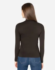 golf-damski-latynka-czekoladowy-dlugi-rekaw-bawelniany-xl-xxl