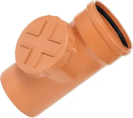 czyszczak-rewizja-kanalizacyjna-pcv-pp-160-pomaranczowa-wysoka-jakosc