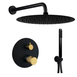 veldman-czarny-zestaw-podtynkowy-sofia-black-gold