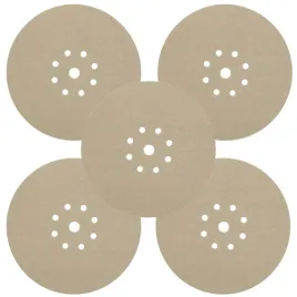 papier-scierny-krazek-do-zyrafy-225mm-p150-krazek-na-rzep-9-otworow-5-sztuk