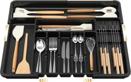 organier-szuflady-tworzywo-sztuczne-regulowany-sztucce-noze-lyzki-widelce