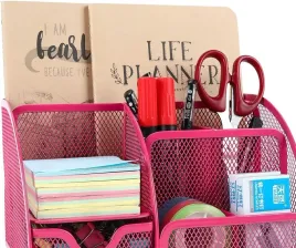 organizer-biurkowy-metalowy-z-szuflada-7-przegrodek-na-przybory