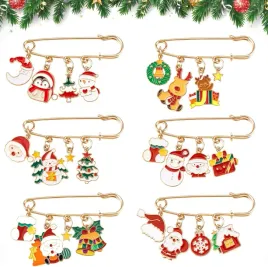 broszki-swiateczne-metalowe-perlowe-zestaw-ozdob-6-sztuk