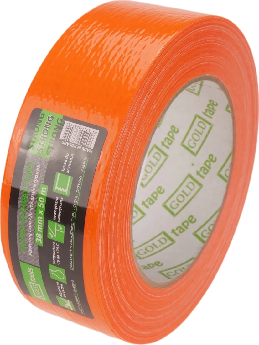 tasma-elewacyjna-tasma-tynkarska-38mm-50m-pomaranczowa-super-jakosc-6szt-przeznaczenie-na-zewnatrz-budynku