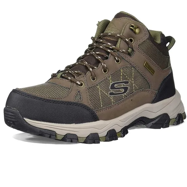 buty-meskie-skechers-selmen-melano-chocolate-43-eu-wysokosc-wysokie