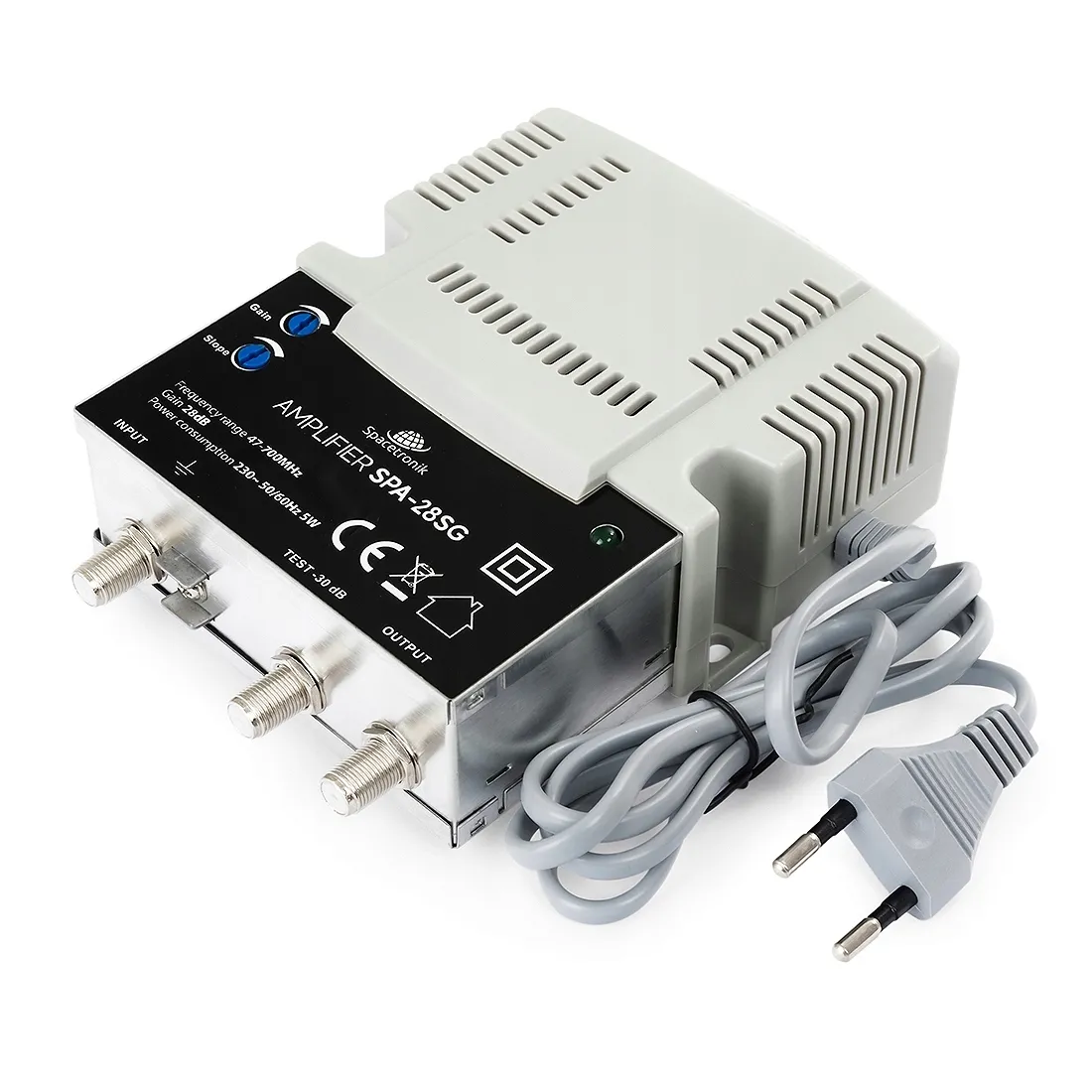 wzmacniacz-budynkowy-regulowane-wzmocnienie-spacetronik-sygnalu-tv-slope-marka-spacetronik