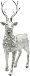 figurka-dekoracyjna-ceramiczny-jelen-srebrny-nowoczesna-ozdoba-21-cm