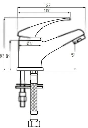 bateria-umywalkowa-stojaca-basic-chrom-ferro-bbc2-kolor-srebrny