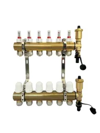 rozdzielacz-5-obwody-ogrzewanie-podlogowe-odpowietrznik-adpater