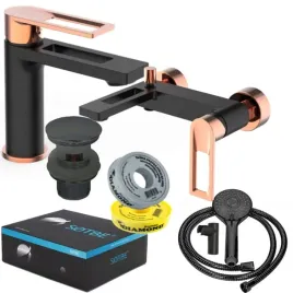 bateria-wannowa-i-umywalkowa-czarna-zlota-komplet-zestaw-prysznic-z-korkiem