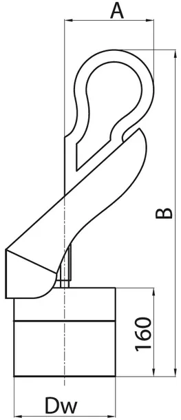 nasada-obrotowa-kominowa-strazak-fi-160-rura-komin-waga-z-opakowaniem-1-4-kg