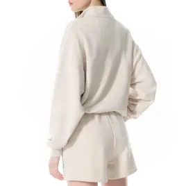 spodenki-damskie-fila-linyi-oatmeal-melange-xs