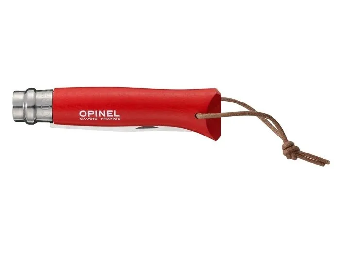 noz-opinel-colorama-08-inox-grab-czerwony-rzemien-typ-skladane