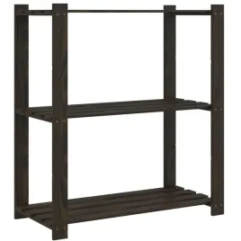 regal-z-3-polkami-czarny-80x38x90-cm-lite-drewno-sosnowe