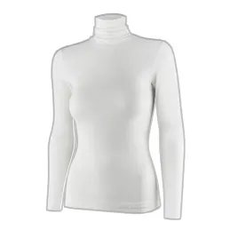 brubeck-damska-koszulka-termoaktywna-z-golfem-comfort-merino-kremowy-l