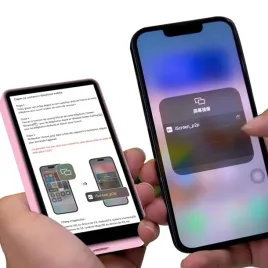 monitor-selfie-4k-bez-opoznien-wbud-bateria-rozowy-dla-iphone-android