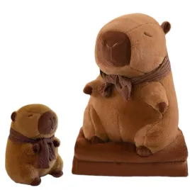 maskotka-kapibara-z-szalikiem-40-cm-brazowa-koc