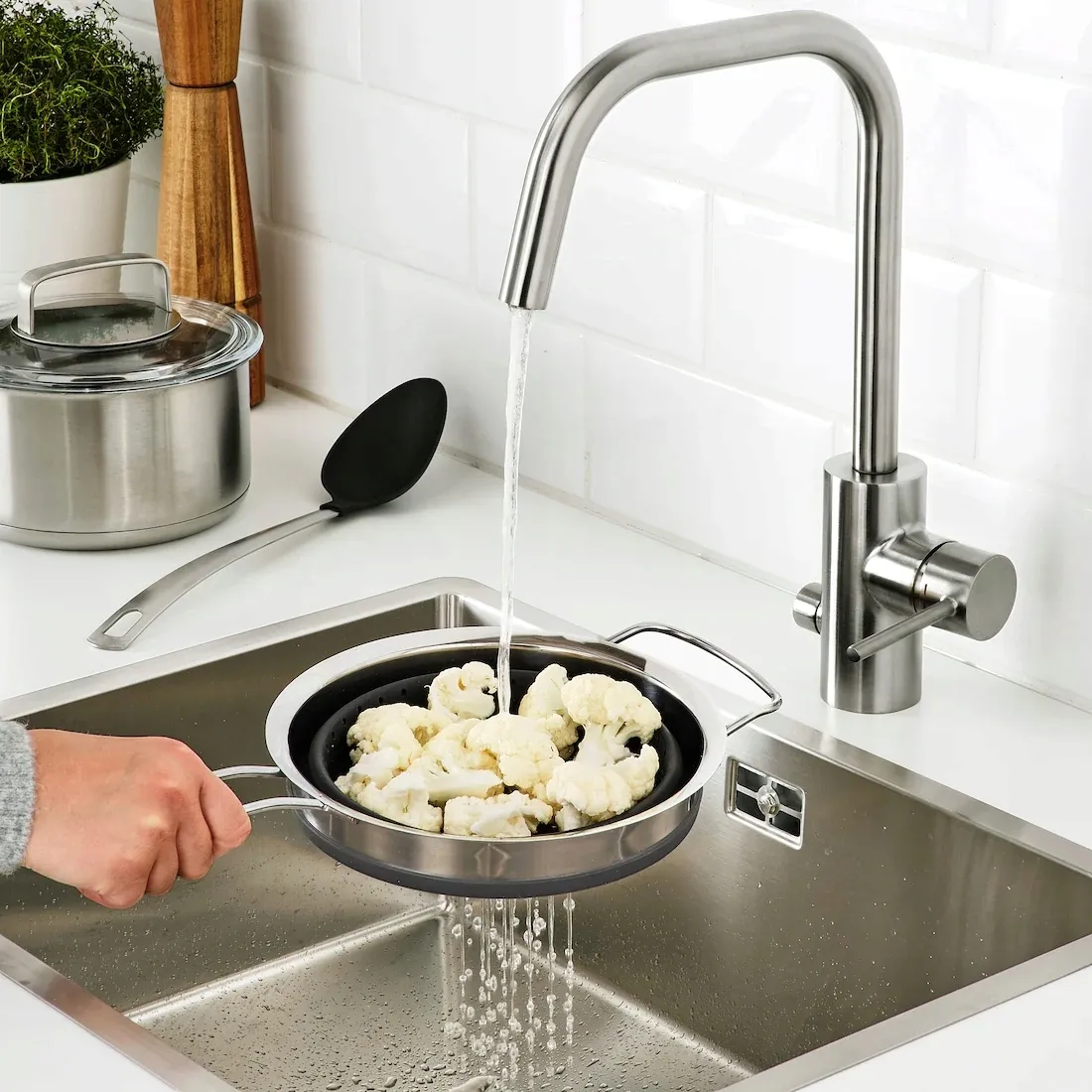 durszlak-kuchenny-klockren-regulowany-3-0l-stal-linia-ikea