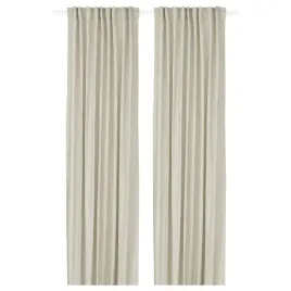 ikea-ginstmott-zaslona-2-szt-bezowy-na-tasmie-145x300-cm