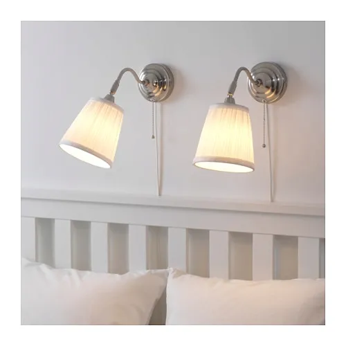 ikea-arstid-lampa-scienna-niklowana-biala-rodzaj-gwintu-e14