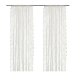 ikea-alvine-spets-kremowe-firanki-w-kwiaty-2-szt